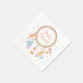 Tribal Drocatcher Boho Baby shower Servet (Hoek)