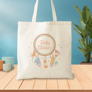 Tribal Drocatcher Boho Baby shower Tote Bag