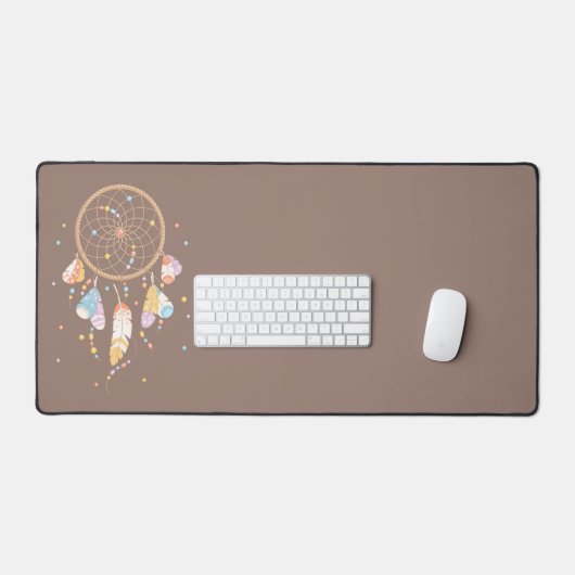 Tribal Drocatcher Boho Brown Bureaumat (Keyboard & Muis)