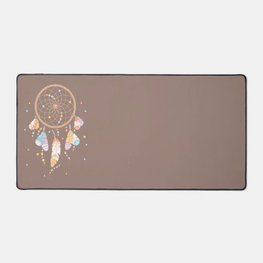 Tribal Drocatcher Boho Brown Bureaumat (Voorkant)