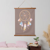 Tribal Drocatcher Boho Brown Hangend Wandkleed (Slaapkamer)