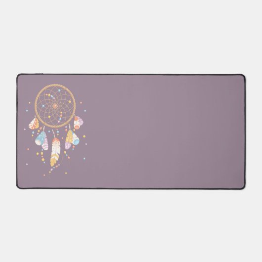 Tribal Drocatcher Boho Paars Bureaumat (Voorkant)