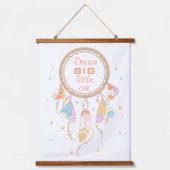 Tribal Drocatcher Boho Quote Hangend Wandkleed (Voorkant)