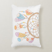 Tribal Drocatcher New Baby Name Birth Keepslag Accent Kussen (Voorkant(Verticaal))