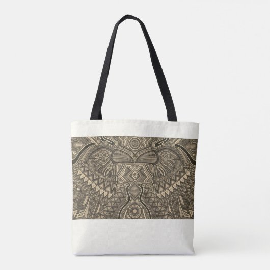 Tribal Eagle Art Tote Bag (Achterkant)