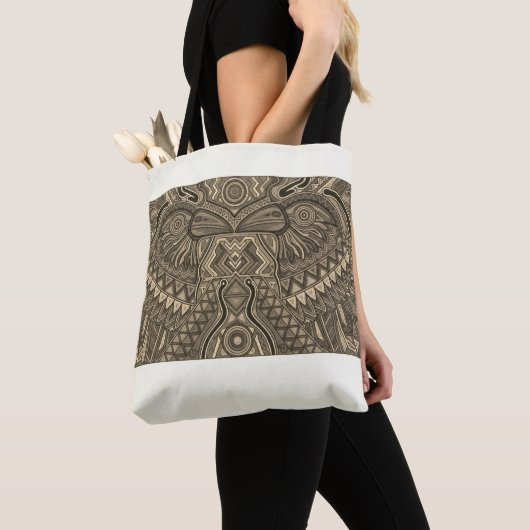 Tribal Eagle Art Tote Bag (Dichtbij)