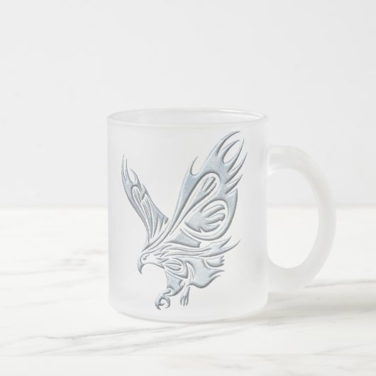 Tribal Eagle Matglas Koffiemok (Rechts)