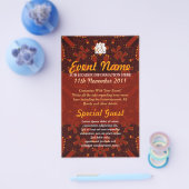 Tribal Earth Event Flyer (Enkel)