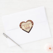 Tribal Earth Save the Date Sticker (Envelop)