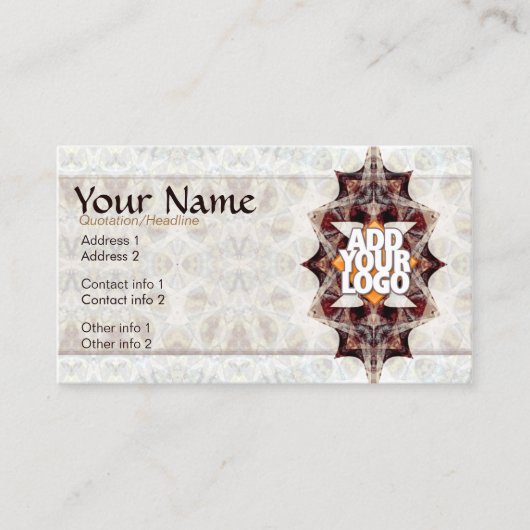 Tribal Earth Visitekaartje (Voorkant)