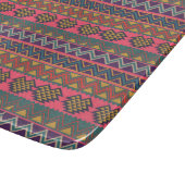 Tribal Edge Glas Snijplank – Boho Bold (Hoek)