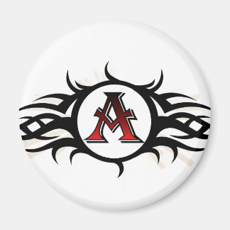 Tribal een ronde magneet