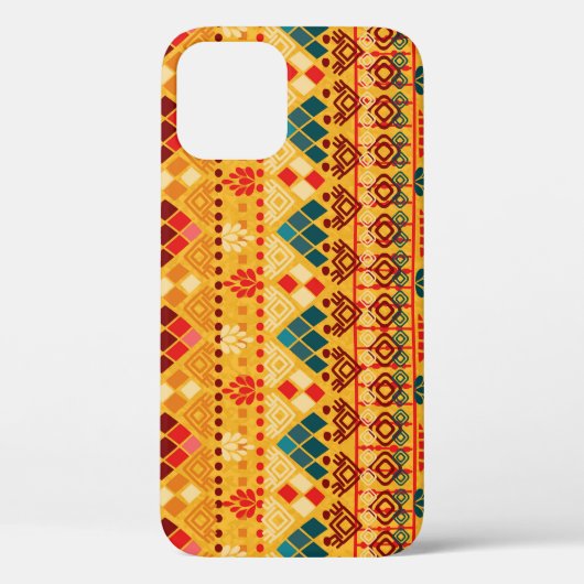 Tribal elementen, veelzijdig naadloos patroon. Case-Mate iPhone case (Achterkant)