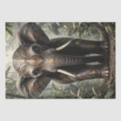 Tribal Elephant - Decoupage - Tissuepapier (Voorkant)