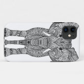 Tribal Elephant iPhone Case (Achterkant (horizontaal))