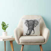 Tribal Elephant Pillow Kussen (Chair)