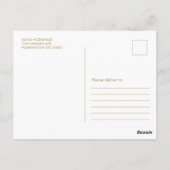 Tribal Elephant Verjaardag Baby shower Dank u Briefkaart (Achterkant)