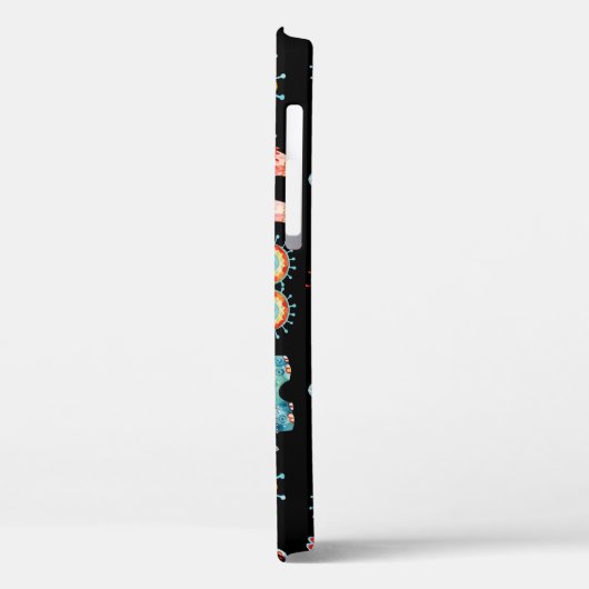 Tribal Elephant: Waterverf Paisley Pattern. Case-Mate iPhone Case (Achterkant / Links)