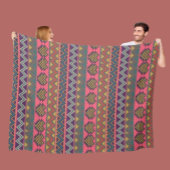 Tribal Energy Blanket – Bold & Cosy Boho Vibes Fleece Deken