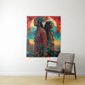 Tribal Essence Art Wandkleed (In situ)