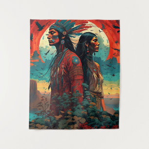 Tribal Essence Art Wandkleed