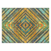 Tribal Ethnic Boho Patroon Tafelkleed (Voorkant (Horizontaal))