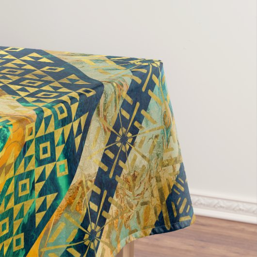 Tribal Ethnic Boho Patroon Tafelkleed (Voorbeeld)