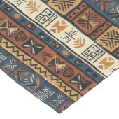 Tribal Ethnic Brown Gold & Green Medium Tafelloper (Hoek)