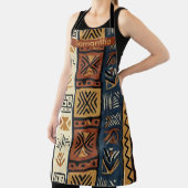 Tribal Ethnic Brown Gold & Green Schort (Insitu)