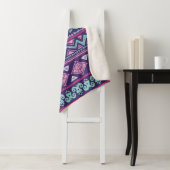 Tribal ethnic seamless sherpa deken (In situ)