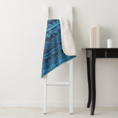 Tribal ethnic seamless sherpa deken (In situ)