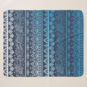 Tribal ethnic seamless sherpa deken (Voorkant (horizontaal))