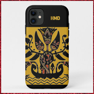 Tribal Ethnic Tattoo Patroon Case-Mate iPhone Case