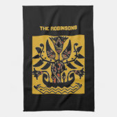 Tribal Ethnic Tattoo Patroon Theedoek (Verticaal)