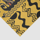 Tribal Ethnic Tattoo Patroon Tissuepapier (Detail)