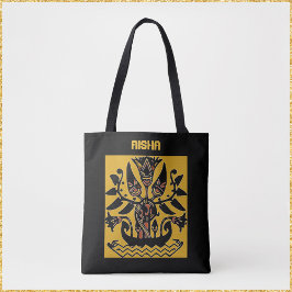Tribal Ethnic Tattoo Patroon Tote Bag