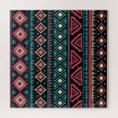 Tribal Etnisch Bedrijfspatroon Legpuzzel (Horizontaal)
