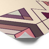 Tribal  Etnische Naadloze Aztec Poster (Hoek)