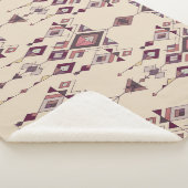 Tribal Etnische Naadloze Aztec Sherpa Deken (3/4)