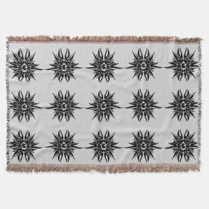 Tribal Eye Throw Blanket Deken
