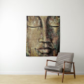 Tribal Face Abstract Wandkleed (In situ)