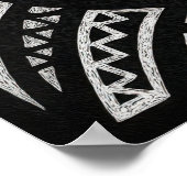 Tribal Face Poster (Hoek)