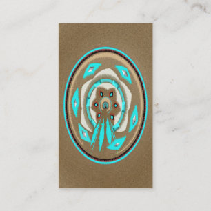 Tribal Feather-Visitekaartjes Visitekaartje