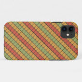Tribal Feathers Rood Geel Groen iPhone 5/5s Hoesje (Achterkant (horizontaal))