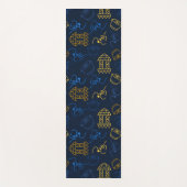 Tribal Festive Folk Patroon Yogamat (Voorkant)