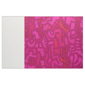 Tribal Fields Mozaïek - Roos Stof (Fat Quarter)