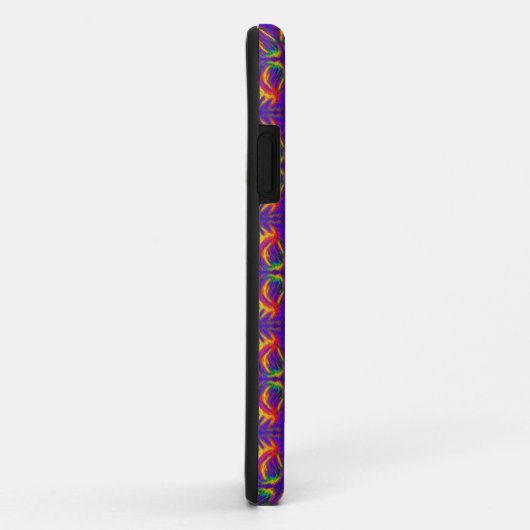 Tribal Fiery iPhone Case (Achterkant/rechts)