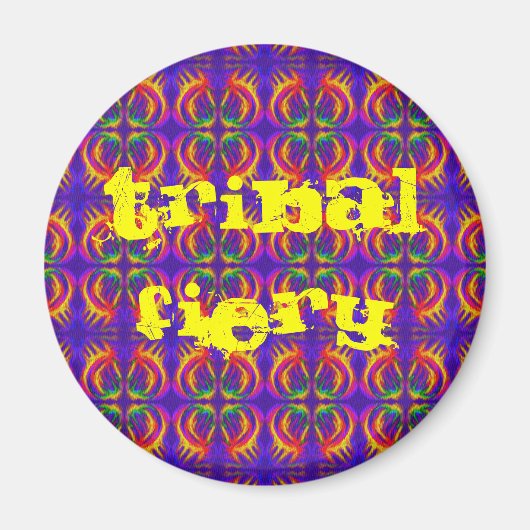 Tribal Fiery Magneet (Voorkant)
