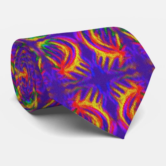 Tribal Fiery Stropdas (Opgerold)