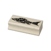 Tribal Fish Art Stempel (Stempel)